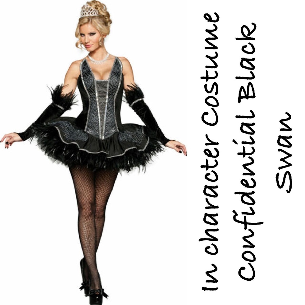 InCharacter Black Swan Ballerina Costume New